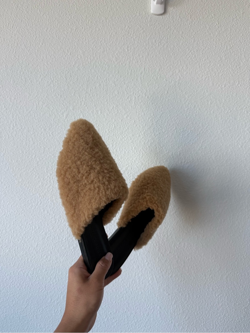 NWOT JENNI KAYNE Shearling Mule - Picture 5 of 11